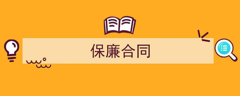 手把手教你写《保廉合同》,（精选5篇）"/