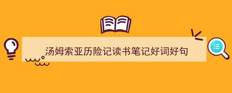 写作《汤姆索亚历险记读书笔记好词好句》小技巧请记住这五点。（精选5篇）"/