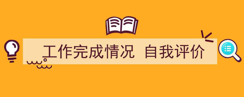 格策美文教你学写《工作完成情况