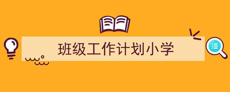 班级工作计划小学如何写我教你。（精选班级工作计划小学5篇）"/